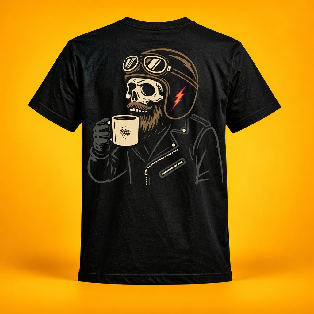 Piston Kings X Bikers Cafe Limited Edition Collab Tee (S)